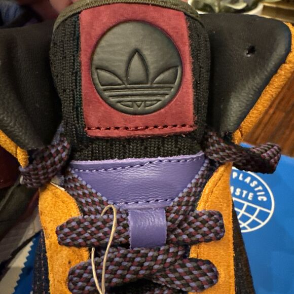 Adidas Size 5 Men Forum Mid Patchwork Nordstrom Rare New Leather Textile - Picture 12 of 14